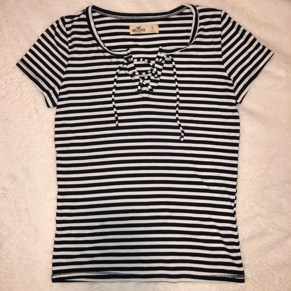 Hollister Striped Top